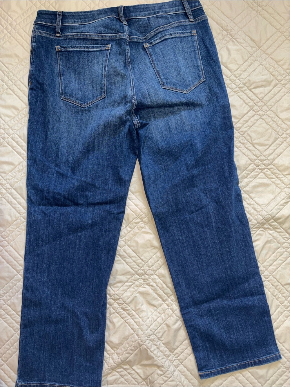 Simply Vera size 14 Dark Blue Straight-Leg Jeans - Picture 5 of 6